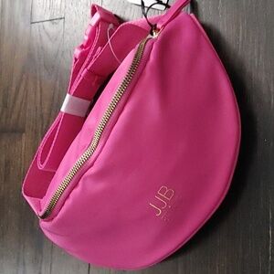 NWT Ju-Ju-Be Fanny Pack Crossbody Belt Bag Pink Adjustable Strap